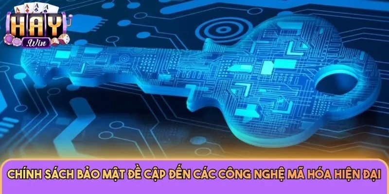Chính sách bảo mật đề cập đến các công nghệ ma hoa hiện đại Haywin 