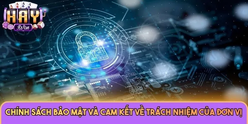 Chính sách bảo mật và cam kết trách nhiệm của đơn vị Haywin 